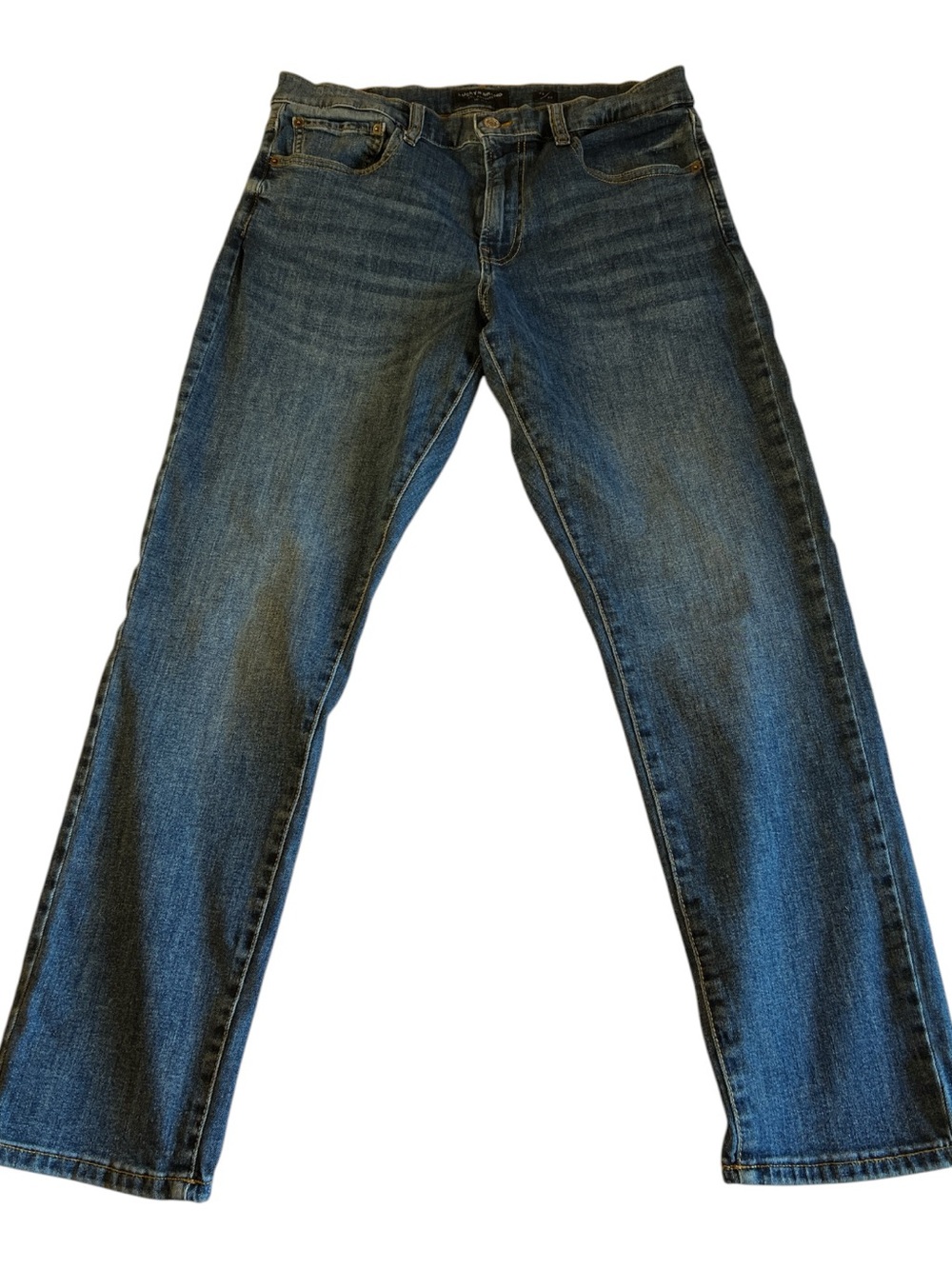 Classic Men's Straight-Leg Jeans in Dark Blue by Lucky - Size 32x30 Style 412